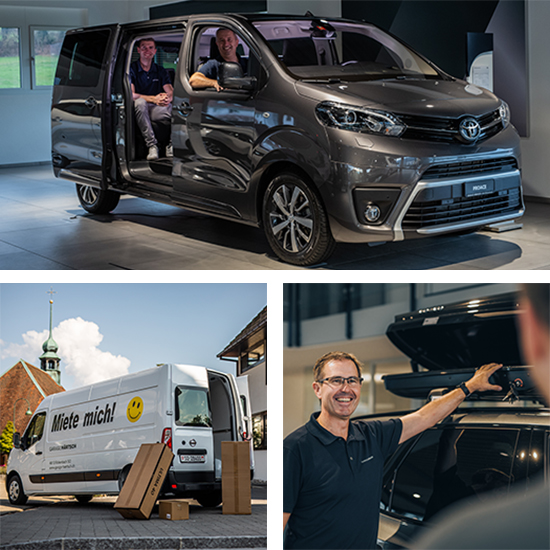 Vermietung Fahrzeuge & Zubehör