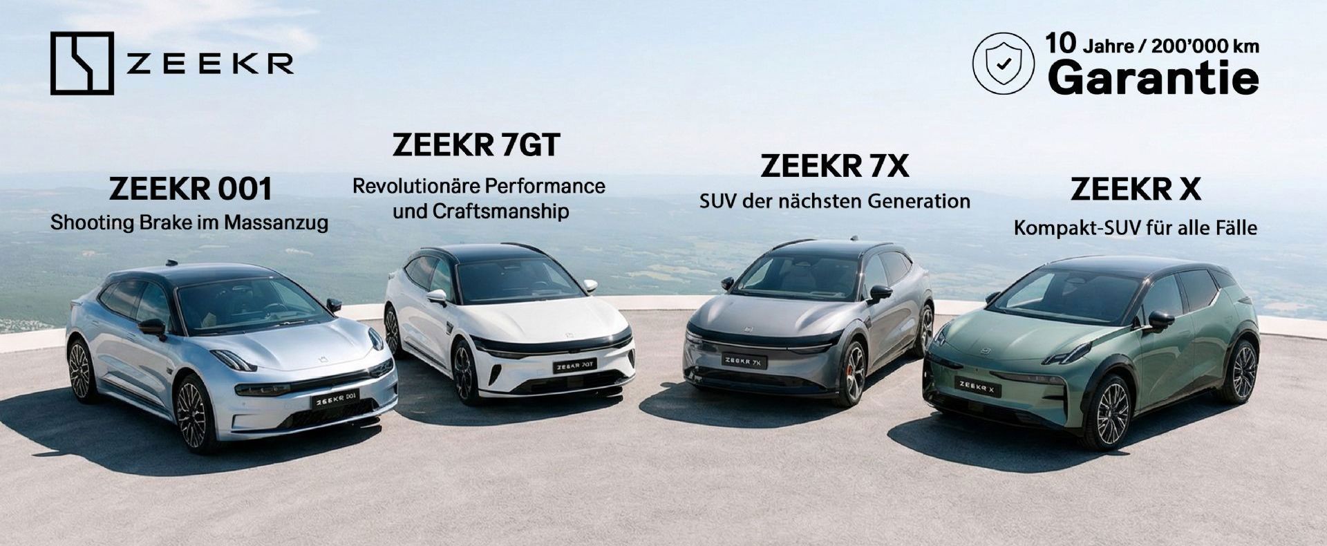 Willkommen ZEEKR bei Garage Härtsch